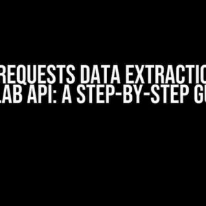 Merge Requests Data Extraction from Gitlab API: A Step-by-Step Guide