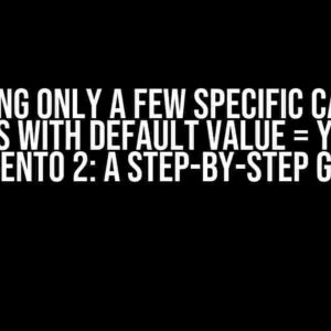 Overriding Only a Few Specific Canonical Links with Default Value = Yes in Magento 2: A Step-by-Step Guide